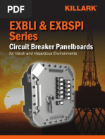 Exbli & Exbspi Series: Circuit Breaker Panelboards