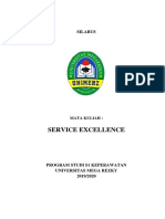 Service Excellence: Silabus
