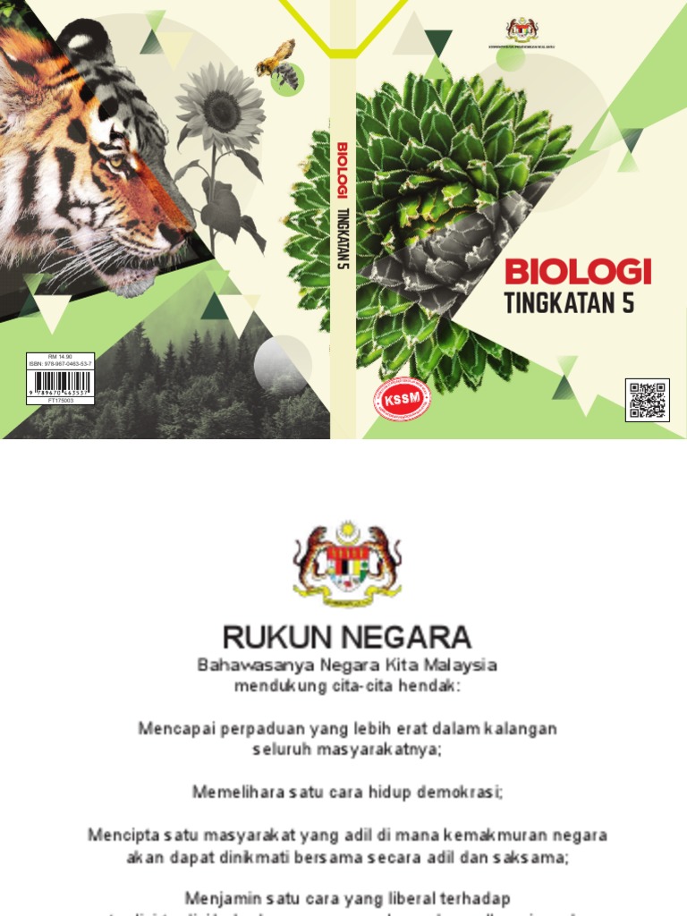 Buku Teks Biologi Tingkatan 5 Kssm Pdf