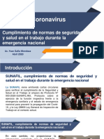 Normativa y Seguridad Coronavirus