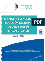 9727 Plan de Prevencion y Reduccion Del Riesgo de Desastres de La Costa Verde