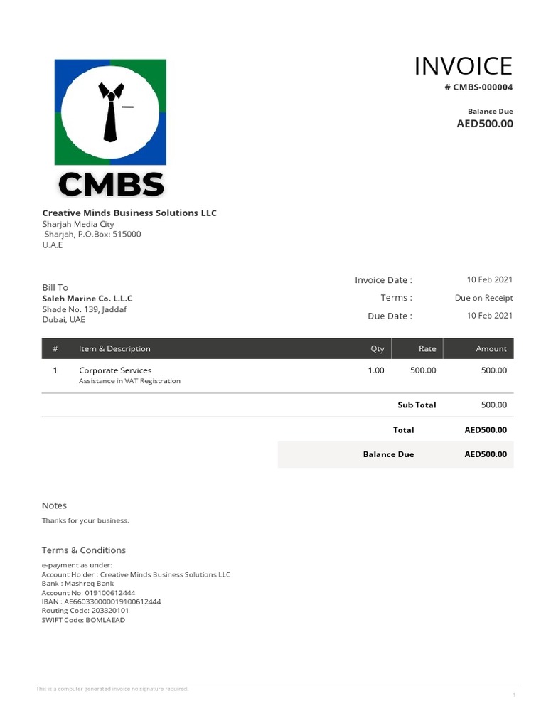 Vat Inv | PDF