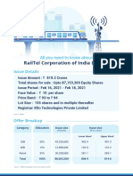 Railtel Corporation of India Limited Report