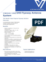 Mantis 190/240 Flyaway Antenna System: Datasheet