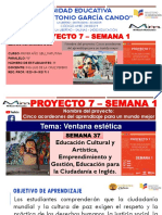 Proyecto 7 - Semana 1 Bachillerato (Semana 37)