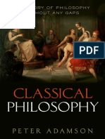 01 Peter Adamson - Classical Philosophy A History of Philosophy Without Any Gaps Book 1 Retail