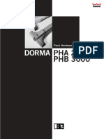 Dorma Phb 3000 Panic Bar