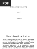 Lecture 5 - Theodolite