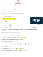 TERM-2 WORKSHEET SOLUTIONS