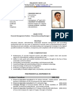 Pramono Seno Aji: Financial Management Position - Finance/Accounting Manager - in A Major Corporation