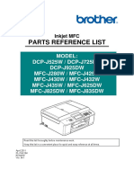 Parts Reference List