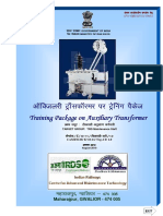 Training Package on Auxiliary Transformer(2)