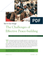 U.S. Air Force explores challenges of effective peacebuilding