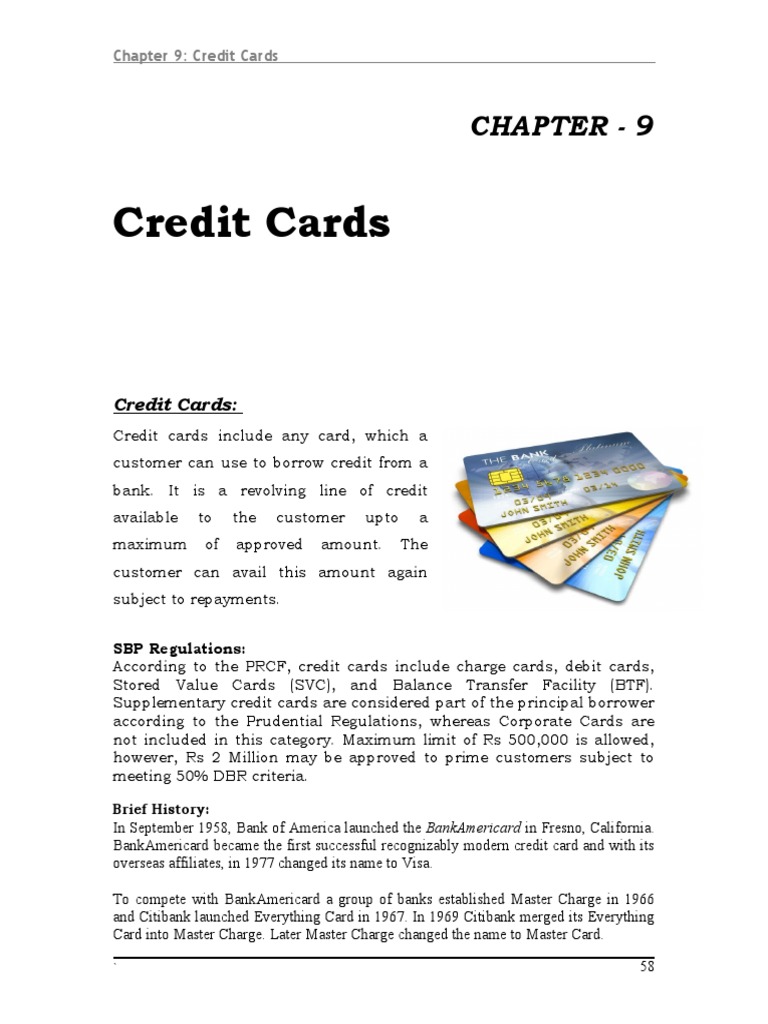 Understanding Credit Cards and Regulations | PDF | Visa Inc. | Credit Card
