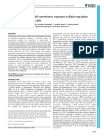 Huang Et Al. (2017) - Electrophoresis of Cell Membrane Heparan Sulfate Regulates