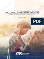 2021 Prayer Guide Official Guide