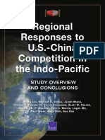 Regional Responses to U.S.-china Competition in the Indo-Pacific—Study Overview and Conclusion