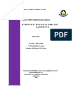 Keperawatan Gawat Darurat Lanjutan 1: Buku Petunjuk Praktikum