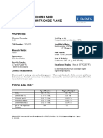 Chromic Acid Chromium Trioxide Flake: Properties