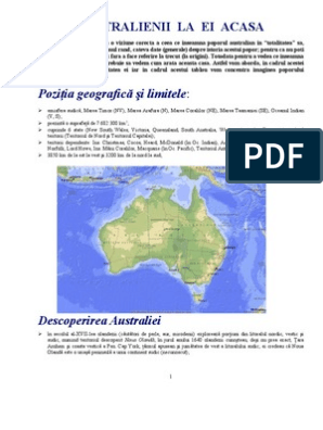 AUSTRALIA - Referat, 28.05.2008 | PDF
