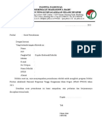 Format Surat Permohonan SPAN PTKIN 2021