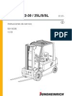 Jungheinrich EFG-Vac22-30 25LSSL (Castellano 01-2001)