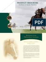 Product Brochure: Excellence in Equine Nutrition