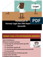 Aspek Legal Etik Keperawatan Gerontik