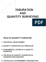 MENSURATION AND QUANTITY SURVEY [Autosaved]