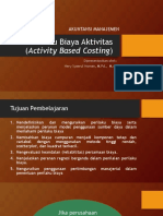 Materi 3 Perilaku Biaya Aktivitas