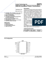 Single-Slot Pcmcia/Cardbus Power Controllers: Global Mixed-Mode Technology Inc