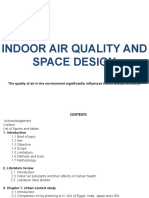 Indoor Air Quality and Space Design