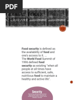 Global Food Security