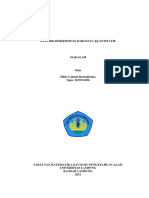 Analisis Multivariat - Hilda Lailatul Ramadhania