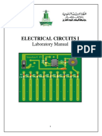 Electrical Circuits Laboratory Manual