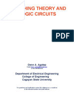 Switching Theory and Logic Circuits 1