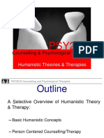 PSY2016 L2 Humanistic Theories - PCT