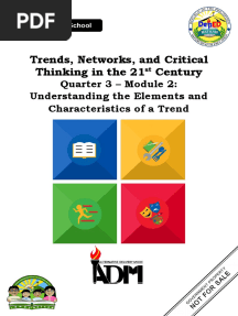 HUMSS - Q3 - Trends - Mod2 - Understanding Elements and Characteristics of A Trend