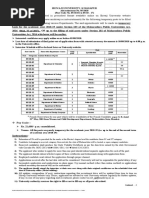 Applications Are Invited in Prescribed Format Available Online On Shivaji University Website