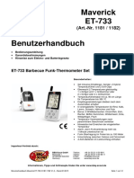 Maverick Grillthermometer RDI Check ET-733 - Benutzerhandbuch-1