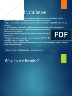 Lungs and Ventilation: Key Words: Antagonistic, Pneumocytes