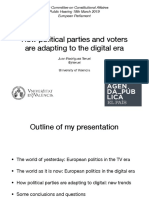KEYNOTE Political Parties and Voters in The Digital Era SHORTER