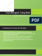 Cara Bergaul Yang Baik