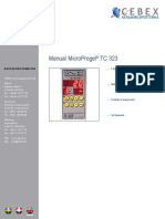 Manual Microprogel TC 323: Kontaktinformation