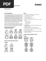 Data Sheet: HSMS-282x