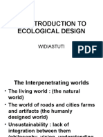 An Introduction To Ecological Design: Widiastuti