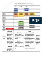 2 Semester Schedule For 21 Century Literature From The Philippines and The World