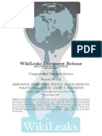 Wikileaks Document Release: Congressional Research Service Report 98-432