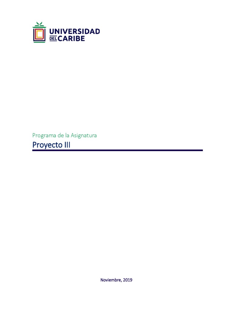 Programa INF-335 Proyecto III | PDF | Aprendizaje | Enseñando