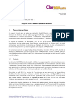 Rapport Synthèse Mobilité Muni Décembre 2010